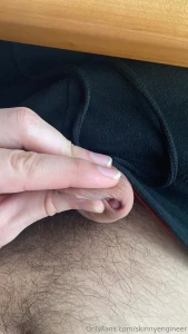Sneak peak into my saturday full vid and 12 photos of foreskin play part 2