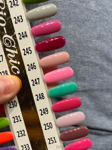 Got my toenails done what pink do you think i did poll part 3