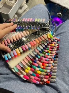 Got my toenails done what pink do you think i did poll