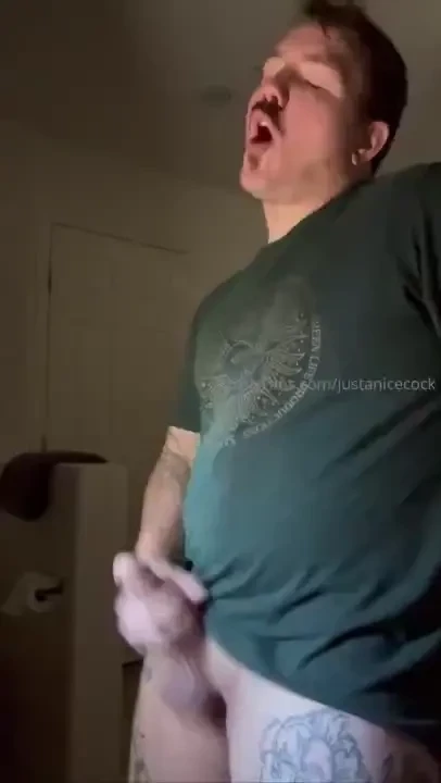 Just chopping that morning wood 