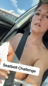 Seatbelt challenge on live next adventure is dressing room victoria