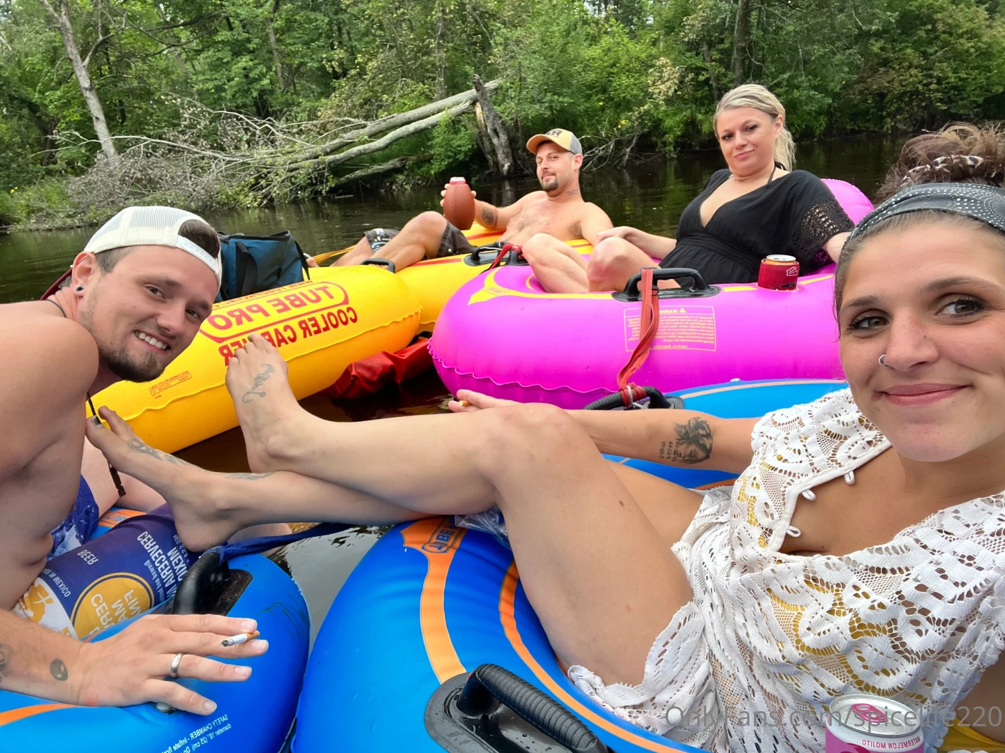 Floatin on the river today 