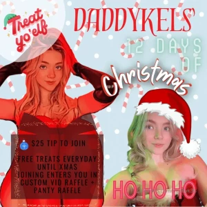 daddykels - 12 days of christmas to give thanks to allllll of my amazing part 1 