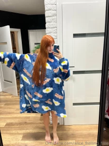 For some reason huge clothes are the most comfortable especially in