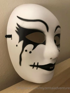 I wish i had more masks like this one does it scare you does it turn part 13