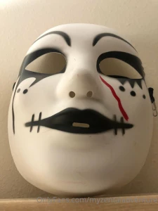 I wish i had more masks like this one does it scare you does it turn part 2