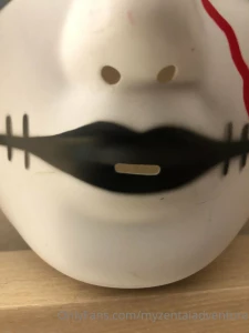 I wish i had more masks like this one does it scare you does it turn part 3