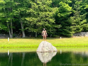 My buddy snapped this pic of me last week when we went skinny dipping