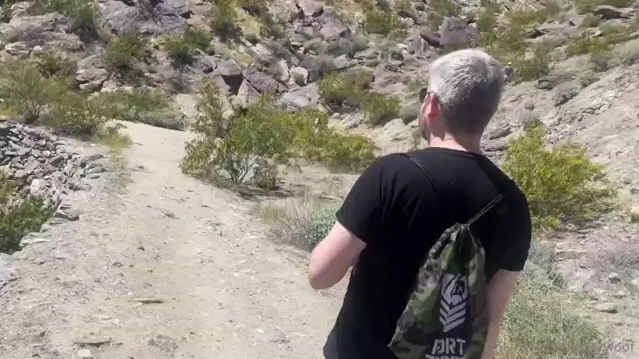 Brock came hiking with me and the rest is history haha i like guys 
