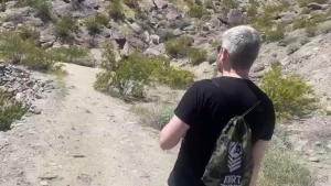 Brock came hiking with me and the rest is history haha i like guys