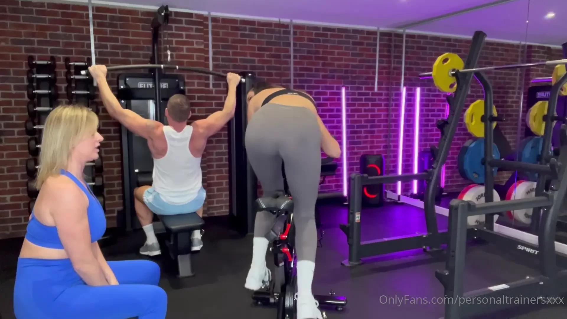 New gym member comes to visit the famous pump house gym for the very 