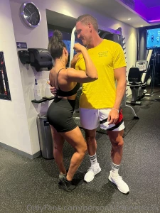 Having fun in the gym marcrosexxx saskiasquatt