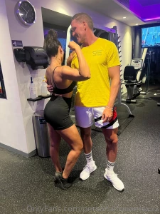 Having fun in the gym marcrosexxx saskiasquatt part 3