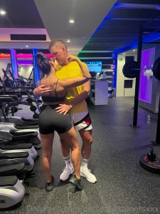 Having fun in the gym marcrosexxx saskiasquatt part 1