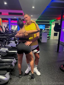 Having fun in the gym marcrosexxx saskiasquatt part 6