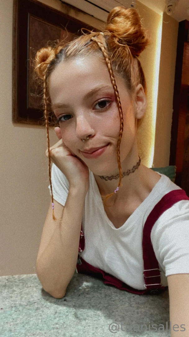 Penteado bonitinho que fiz hoje part 1 