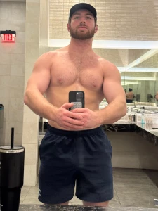 Lemme hit it raw in the locker room