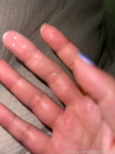 Would you believe me if i said i was doing the dishes with one finger