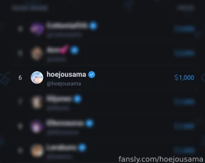 Holy shit only 4 streams in and we re top 10 hoejoubros we are so back