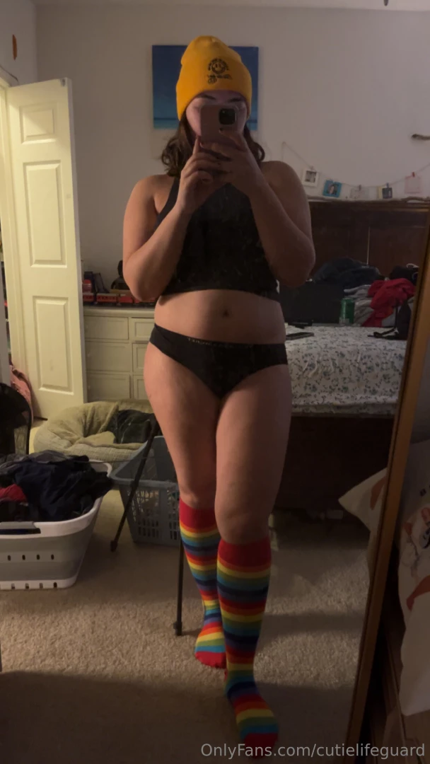 Do the rainbow knee-high socks do it for you 