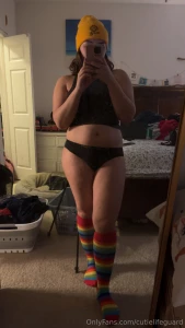 Do the rainbow knee-high socks do it for you