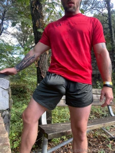 Afternoon hike with my raging boner enjoy the view boys and girls part 1