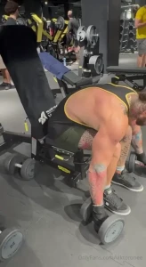 Training my biceps to be able to carry you in my arms