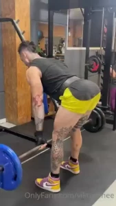 I love to be seen training