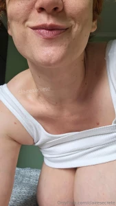 Sending some fresh content in your dm claire s note late subscribers