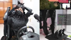 Stream highlights 65 gas mask suited up 66 pink haired cyber girl 67 part 3