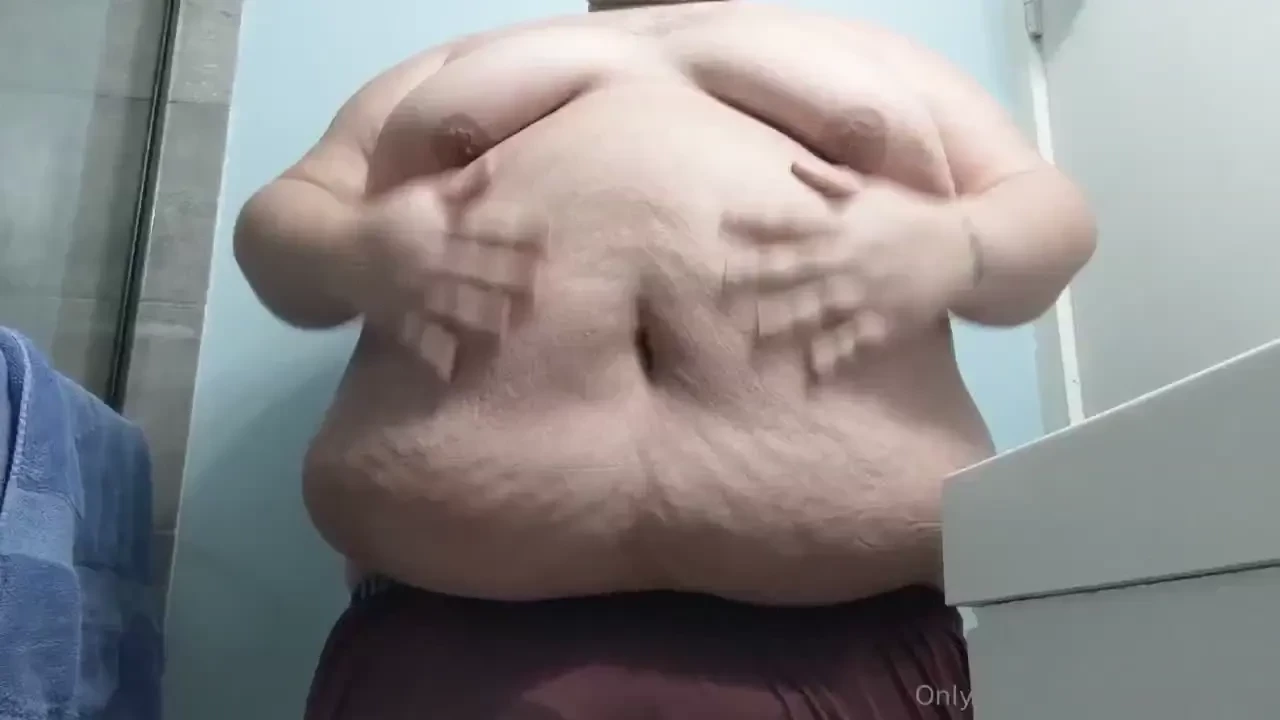 Pre shower strip down 