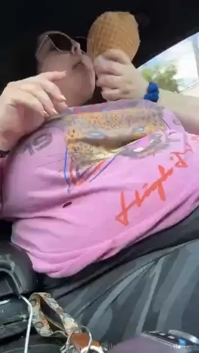 Watch me demolish a triple scoop ice cream cone before it melts it s a part 1 