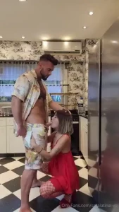 He gives me banana to eat first and then his big dick 6 min for 6 99