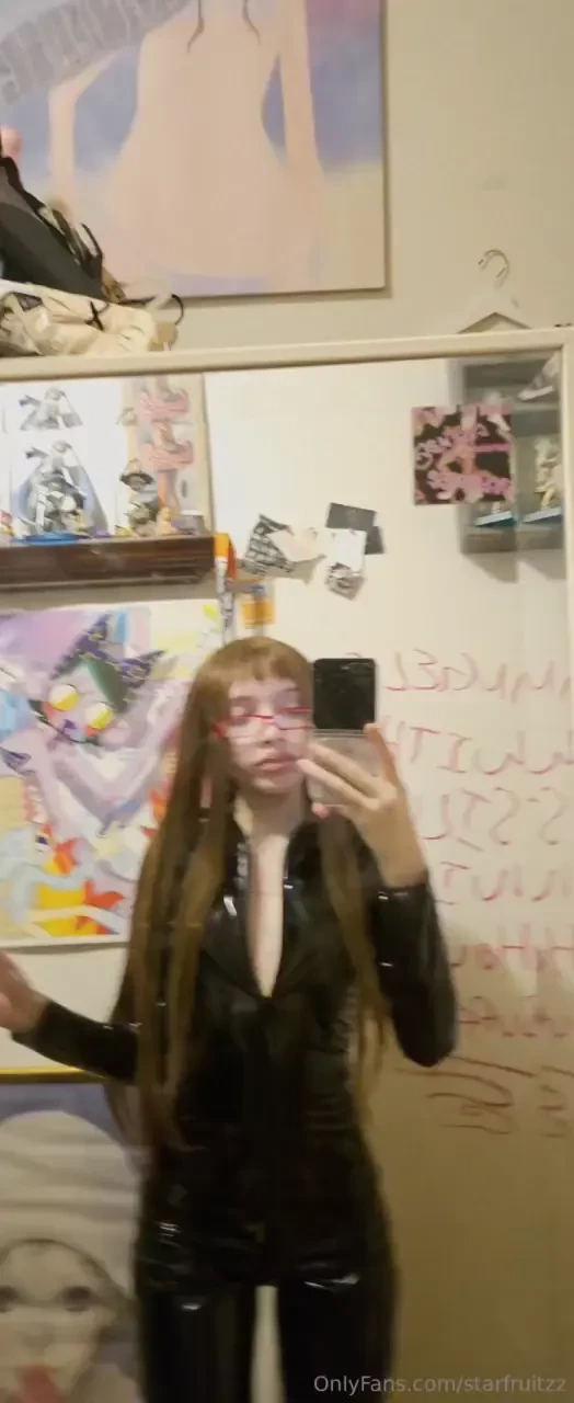 As promised showing off in latex 4 videos unzipping all the way down part 2 