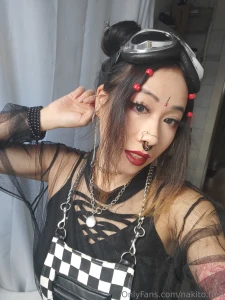Your local goth girl appears in your area wanna see the whole set sub