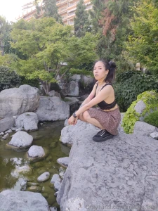 Wow various surroundings in which i pose in a playful way while