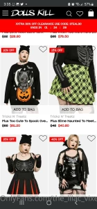 Omg someone please spoil me with a dolls kill shopping spreeeee i m a part 2