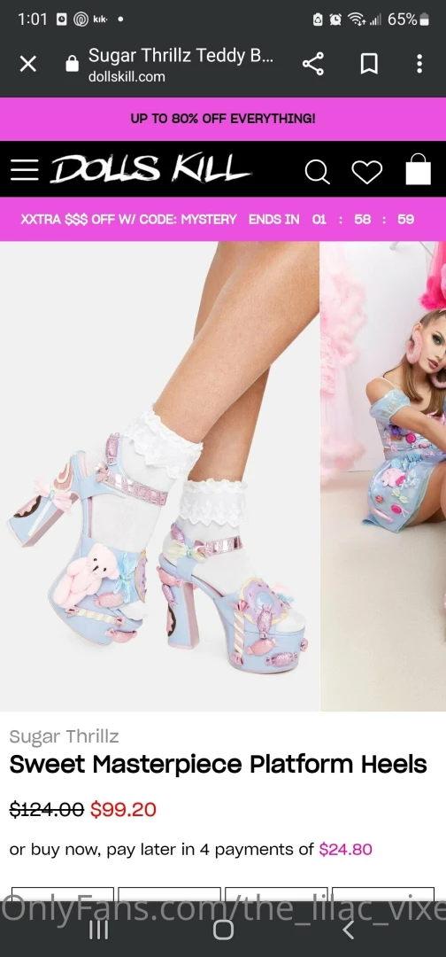 Omg someone please spoil me with a dolls kill shopping spreeeee i m a 