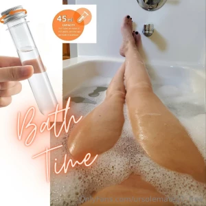 It s getting cold out again more baths are in my future includes a