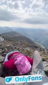 anuskatzz - Crazy outdoor fuck on the highest mountain of the uk full clip picture 