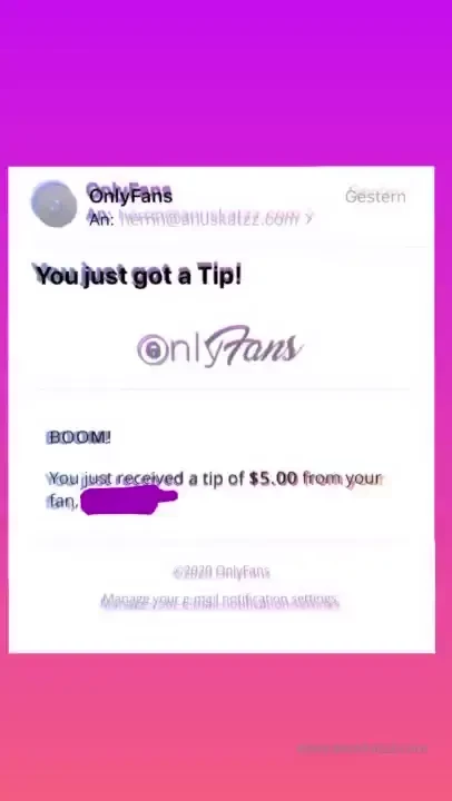 How cool is this i got my first tip on my onlyfans page even when it 