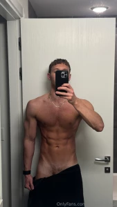 Dropping the towel to the floor part 1