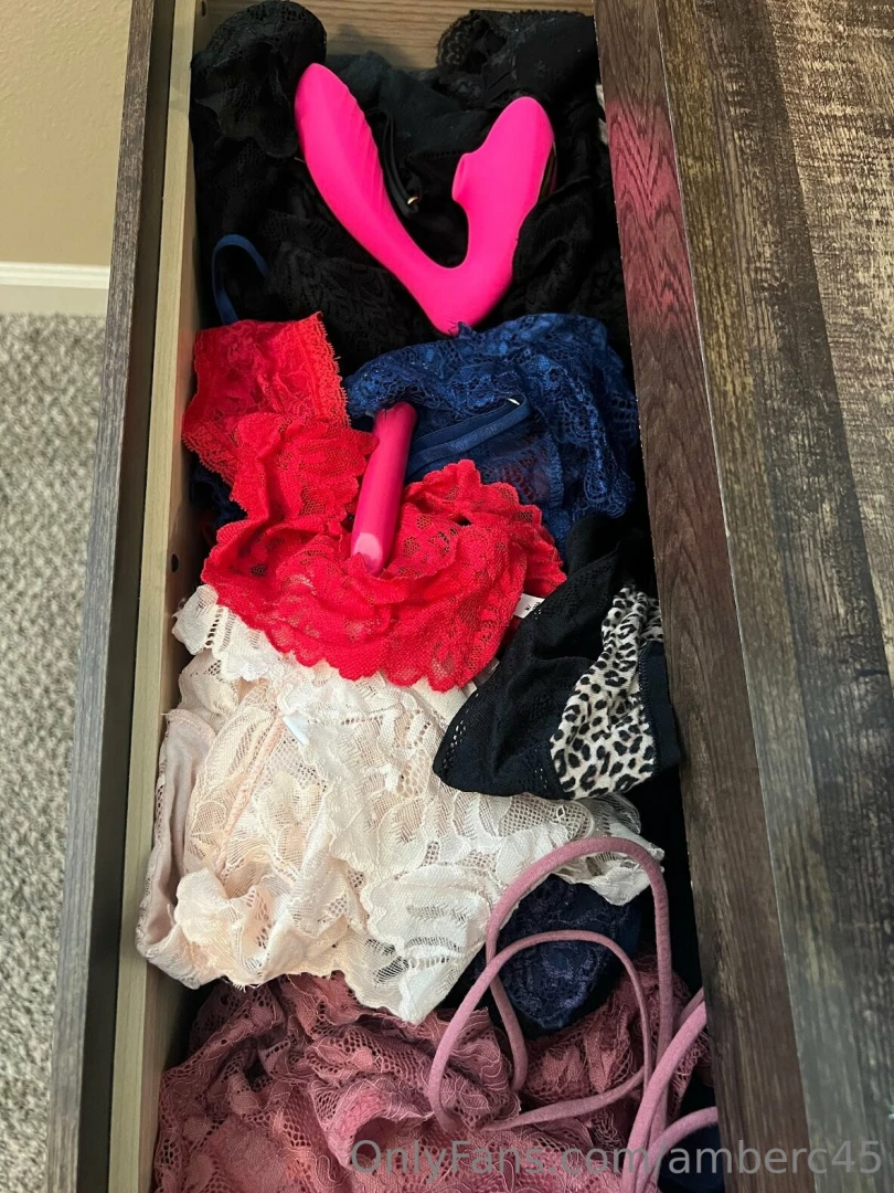 New toys and lacy little secrets just for you can t wait to show you 