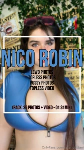 Nico robin note full lower price option on sub page bustanutters part 1