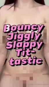 My big bouncing tits can be found in your dms