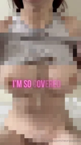 Super spice alert want to see me completely covered in cum first i get