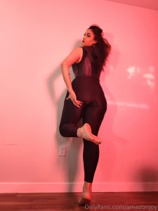 I can tower over you with just one step now choose my ass or my feet