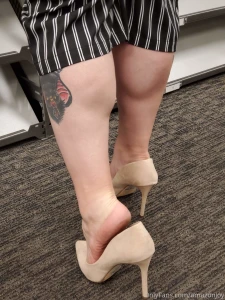 I don t wear heels all the time but when i do you better be watching