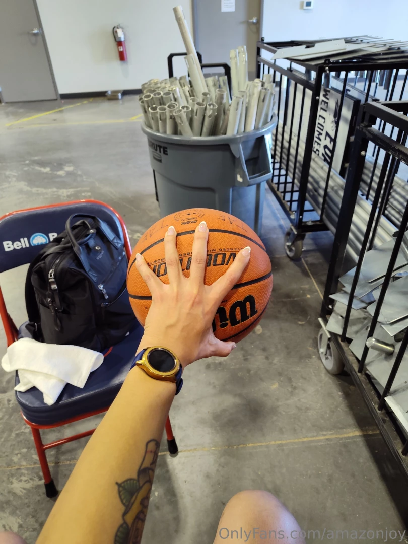 Can you palm a basketball imagine what these big hands can do to you part 1 