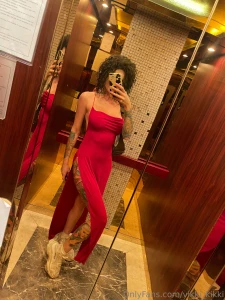 A red dress is not just a closet item but a real symbol of style